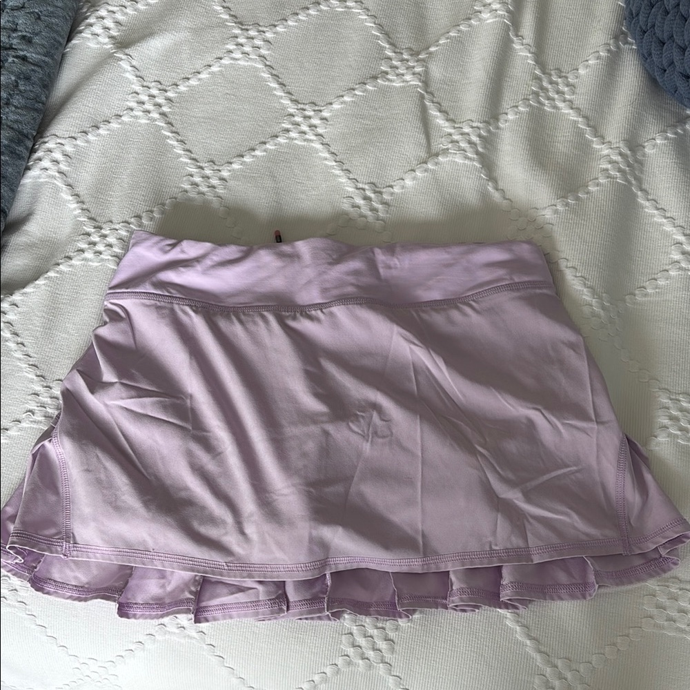Lululemon Athletica Purple Skater Mini Skirt with Ruffles